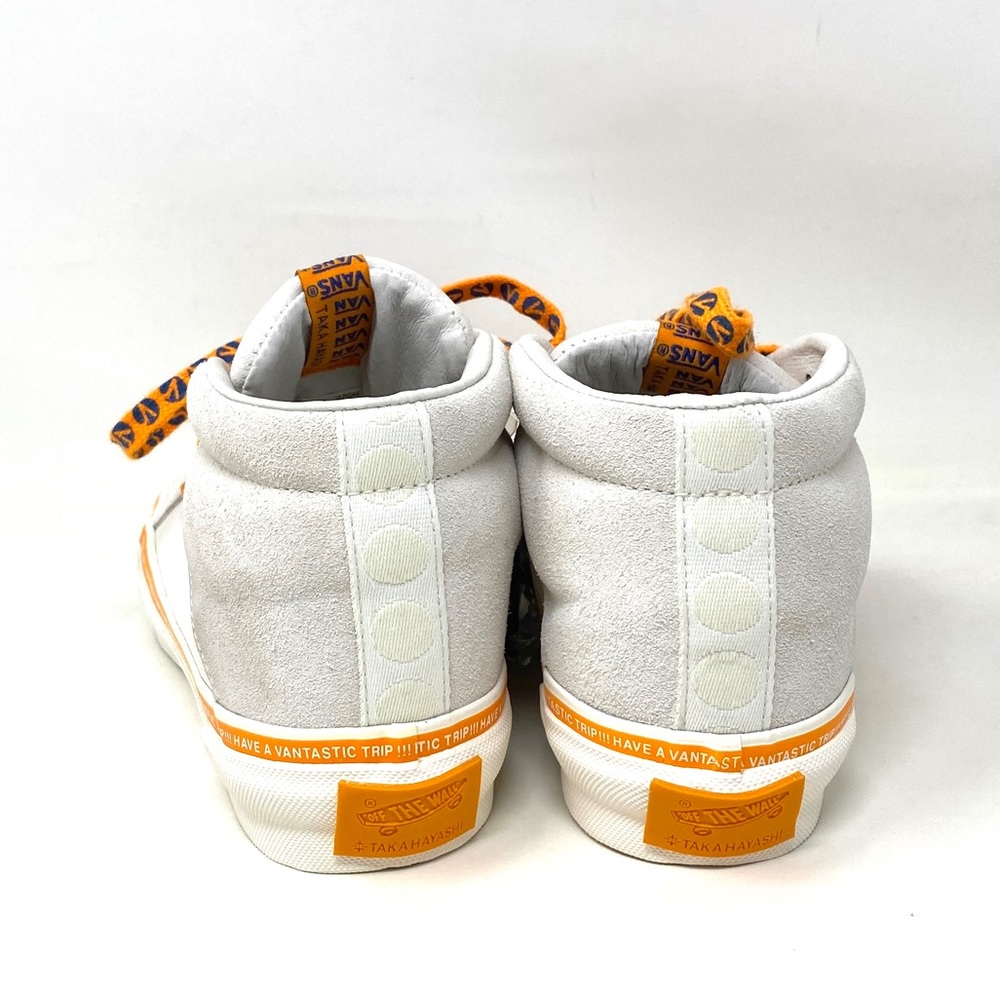 VANS X TAKA HAYASHI SNAKE TRAIL LX Suede Marshmallow Men's Sneakers VN0A4UWR26L - Picture 6 of 9